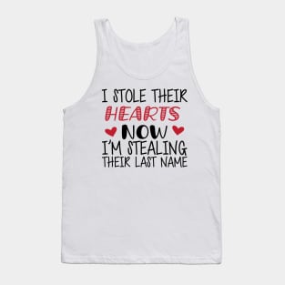 Adoption - I stole their heart now I'm stealing their last name Tank Top